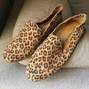 Lucky Brand Leopard Print Loafers